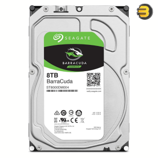 Seagate 8TB BarraCuda Internal Hard Drive SATA 6Gb/s 256MB Cache 