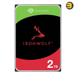 Seagate IronWolf ST2000VN003 2TB NAS HDD – 7200 RPM, 256MB Cache
