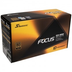  Seasonic Focus GM-850, 850W 80+ Gold, Semi-Modular, Fits All  ATX Systems, Fan Control in Silent and Cooling Mode, 7 Year Warranty,  Perfect Power Supply for Gaming and Various Application : Electronics