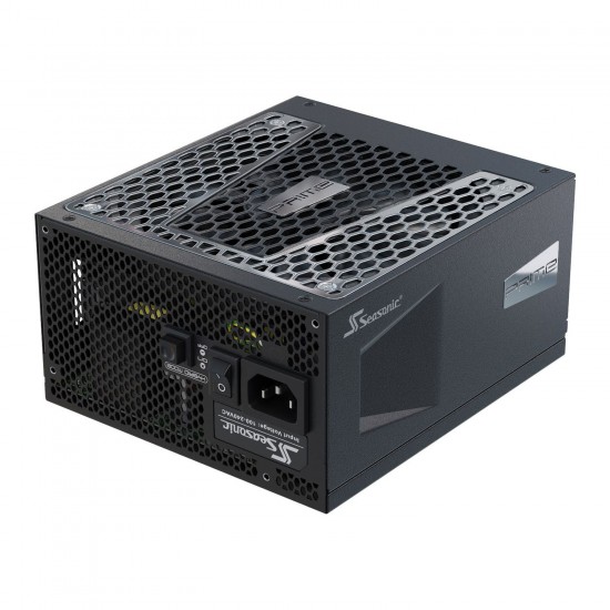 Seasonic PRIME TX-750, 750W 80+ Titanium, Full Modular, Fan Control in Fanless, Silent, and Cooling Mode, 12 Year Warranty, Perfect Power Supply for Gaming and High-Performance Systems, SSR-750TR.