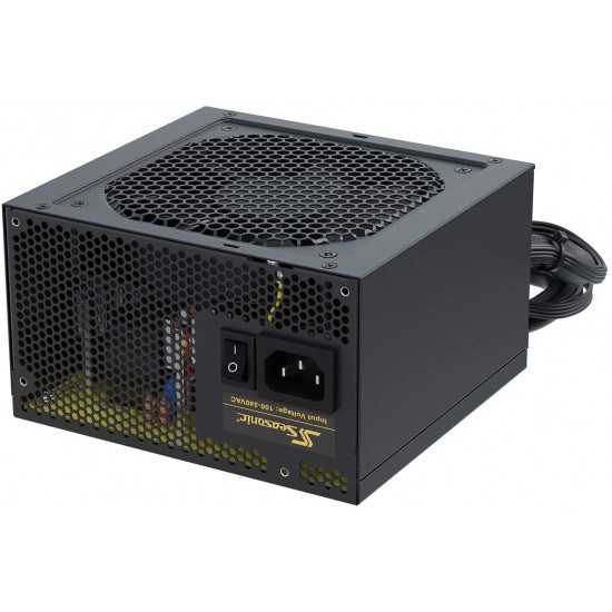 Seasonic Core GC-650,650W 80 Gold,Direct Output, Smart & Silent Fan Control, 140MM Compact Size, Silent Temperature Control, Perfect Power Supply for Gaming and Various Application, SSR-650LC