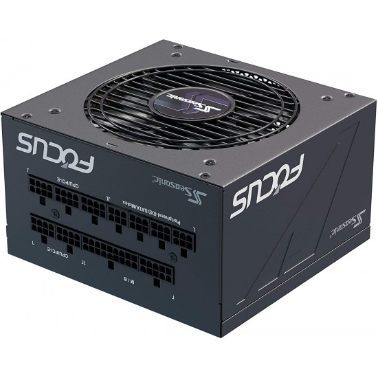 Seasonic FOCUS GX-850, 850W 80+ Gold, Full-Modular, Fan Control in Fanless, Silent, and Cooling Mode, Perfect Power Supply for Gaming and Various Application, SSR-850FX.