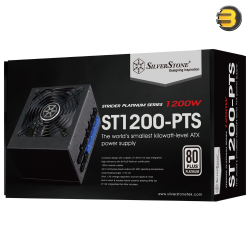 SilverStone ST1200-PTS 1200W Full Modular 80 Plus Platinum Power Supply 