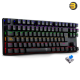 T-DAGGER Bora T-TGK313 TKL Mechanical Gaming Keyboard – Blue Switches, Rainbow LED, 50M Clicks Durability T-DAGGER Bora T-TGK313 TKL Mechanical Gaming Keyboard – Blue Switches, Rainbow LED, 50M Clicks Durability