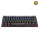 T-Dagger Arena TGK321 60% mechanical gaming keyboard with blue tactile switches, rainbow LED backlighting, double-injected keycaps and detachable USB-C cable