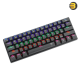 T-Dagger Arena TGK321 60% mechanical gaming keyboard with blue tactile switches, rainbow LED backlighting, double-injected keycaps and detachable USB-C cable