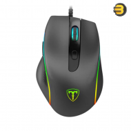 T-DAGGER T-TGM208 Wired Gaming Mouse – Adjustable DPI (1000/1600/2400/3200), 12G Acceleration, 125Hz Polling, 6 Programmable Buttons, Customizable RGB, 5M Click Durability, Ergonomic Design, USB Connectivity T-DAGGER T-TGM208 Wired Gaming Mouse – Adjustable DPI (1000/1600/2400/3200), 12G Acceleration, 125Hz Polling, 6 Programmable Buttons, Customizable RGB, 5M Click Durability, Ergonomic Design, USB Connectivity