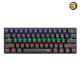 T-Dagger Arena TGK321 60% mechanical gaming keyboard with blue tactile switches, rainbow LED backlighting, double-injected keycaps and detachable USB-C cable