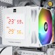 Thermalright Peerless Assassin 120 Digital ARGB White CPU Cooler — Dual Tower, 6x 6mm AGHP Heatpipes, 2x 120mm PWM ARGB Fans (1850 RPM, 88.9 CFM), Nickel-Plated Copper Base, Intel LGA1851/1700/1200/115X & AMD AM4/AM5 Compatible Thermalright Peerless Assassin 120 Digital ARGB White CPU Cooler — Dual Tower, 6x 6mm AGHP Heatpipes, 2x 120mm PWM ARGB Fans (1850 RPM, 88.9 CFM), Nickel-Plated Copper Base, Intel LGA1851/1700/1200/115X & AMD AM4/AM5 Compatible