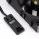 Thermalright TL-M12QR X3 3-pack bundle of 120mm ARGB PWM case fans with S-FDB bearing, 47.6 CFM airflow and daisy-chain cables