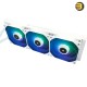 Thermalright Core Vision 360 White ARGB All-in-One Liquid CPU Cooler - 360mm Radiator, Triple 120mm ARGB Fans, Compatible with Intel LGA115X / 1200 / 1700 / 1851 / 2011 / 2066 & AMD AM4 / AM5 Sockets