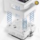 Thermalright Stream Vision 360 White All-in-One Liquid CPU Cooler - 360mm Radiator, Triple 120mm ARGB Fans, Compatible with Intel LGA115X / 1200 / 1700 / 1851 / 2011 / 2066 & AMD AM4 / AM5 Sockets
