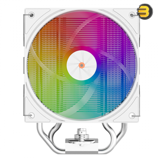 Thermalright Assassin X 120 R Digital ARGB WHITE CPU Cooler Thermalright Assassin X 120 R Digital ARGB WHITE 120mm CPU air cooler with 4 direct-touch nickel-plated copper heatpipes, real-time temperature digital display and TL-P12W-S PWM fan