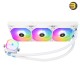 Thermalright Frozen Prism 360 White ARGB All-in-One Liquid CPU Cooler - 360mm Radiator, Triple 120mm ARGB Fans, Compatible with Intel LGA115X / 1200 / 1700 / 1851 / 2011 / 2011-3 / 2066 & AMD AM4 / AM5 Sockets