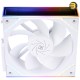 Thermalright TL-M12QRW X3 3-pack bundle of white 120mm ARGB PWM case fans with S-FDB bearing, 47.6 CFM airflow and daisy-chain cables