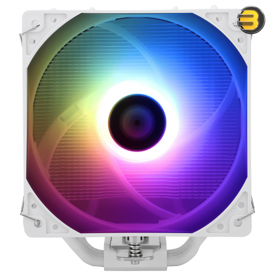 Thermalright Assassin X 120 Refined SE White ARGB Single-Tower CPU Cooler — 4x 6mm AGHP Heatpipes, 120mm PWM ARGB Fan, 1550 RPM, 66 CFM, S-FDB Bearing, Nickel-Plated Copper Base, Intel LGA115X/1200/1700/1851 & AMD AM4/AM5 Thermalright Assassin X 120 Refined SE White ARGB Single-Tower CPU Cooler — 4x 6mm AGHP Heatpipes, 120mm PWM ARGB Fan, 1550 RPM, 66 CFM, S-FDB Bearing, Nickel-Plated Copper Base, Intel LGA115X/1200/1700/1851 & AMD AM4/AM5