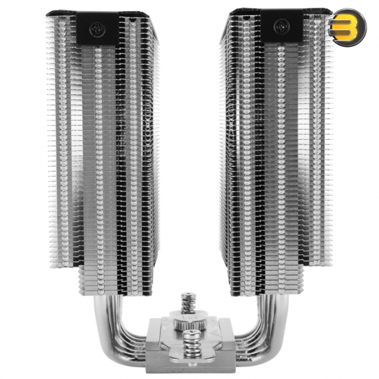 Thermalright Royal Pretor 130 Black/Silver CPU Cooler — Dual 130mm PWM Fans (2150 RPM, 80.45 CFM), 6x 6mm Heatpipes, Copper Core, Single Tower, 29.4 dBA, S-FDB V2 Bearing, Intel LGA115X/1200/1700/185X/2011/2066 & AMD AM4/AM5 Compatible, 158mm Height