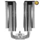 Thermalright Royal Pretor 130 Black/Silver CPU Cooler — Dual 130mm PWM Fans (2150 RPM, 80.45 CFM), 6x 6mm Heatpipes, Copper Core, Single Tower, 29.4 dBA, S-FDB V2 Bearing, Intel LGA115X/1200/1700/185X/2011/2066 & AMD AM4/AM5 Compatible, 158mm Height