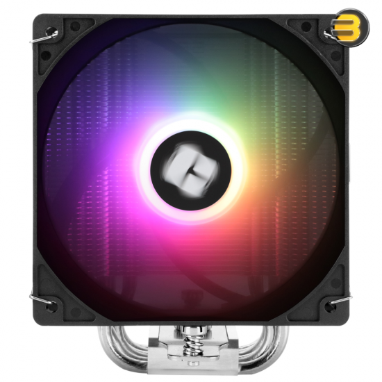 Thermalright Burst Assassin 120 SE ARGB CPU Cooler — Single Tower, 6x 6mm Heatpipes, 120mm PWM ARGB Fan, 1550 RPM, 66 CFM, S-FDB Bearing, Nickel-Plated Copper Base, Intel LGA115X/1200/1700 & AMD AM4/AM5