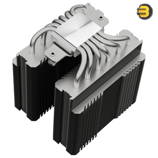 Thermalright Peerless Assassin 120 Digital ARGB CPU Cooler — Dual Tower, 6x 6mm AGHP Heatpipes, 2x 120mm PWM ARGB Fans (1850 RPM, 88.9 CFM), Nickel-Plated Copper Base, Intel LGA1851/1700/1200/115X & AMD AM4/AM5 Compatible Thermalright Peerless Assassin 120 Digital ARGB CPU Cooler — Dual Tower, 6x 6mm AGHP Heatpipes, 2x 120mm PWM ARGB Fans (1850 RPM, 88.9 CFM), Nickel-Plated Copper Base, Intel LGA1851/1700/1200/115X & AMD AM4/AM5 Compatible