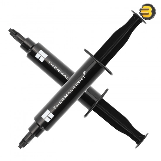 Thermalright TF7 8g Thermal Paste — High-Performance Gray Silicone-Based Compound, 12.8 W/mK Thermal Conductivity, Thermal Impedance <0.01 ℃·cm²/W, Non-Conductive, Safe for CPUs & GPUs, Usable Temperature Range -150°C to 250°C, Includes Applicator Thermalright TF7 8g Thermal Paste — High-Performance Gray Silicone-Based Compound, 12.8 W/mK Thermal Conductivity, Thermal Impedance <0.01 ℃·cm²/W, Non-Conductive, Safe for CPUs & GPUs, Usable Temperature Range -150°C to 250°C, Includes Applicator