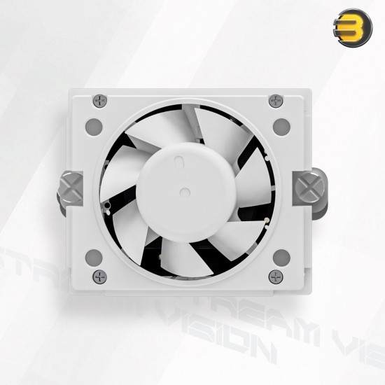 Thermalright Stream Vision 360 White All-in-One Liquid CPU Cooler - 360mm Radiator, Triple 120mm ARGB Fans, Compatible with Intel LGA115X / 1200 / 1700 / 1851 / 2011 / 2066 & AMD AM4 / AM5 Sockets