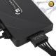 Thermalright TL-FAN and ARGB HUB x8 — 8-Port PWM Fan & 8-Port 5V ARGB Controller, SATA Powered, 4-Pin PWM & 3-Pin ARGB Connectors, Compact 140x64x16mm, Black, Supports Fan Speed & Lighting Sync, Easy Installation