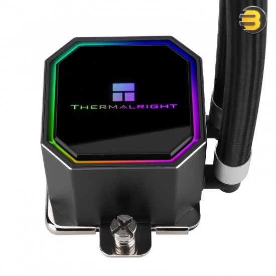Thermalright Frozen Prism 360 Black ARGB All-in-One Liquid CPU Cooler - 360mm Radiator, Triple 120mm ARGB Fans, Compatible with Intel LGA115X / 1200 / 1700 / 1851 / 2011 / 2011-3 / 2066 & AMD AM4 / AM5 Sockets
