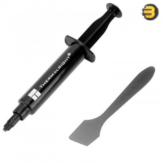Thermalright TF7 8g Thermal Paste — High-Performance Gray Silicone-Based Compound, 12.8 W/mK Thermal Conductivity, Thermal Impedance <0.01 ℃·cm²/W, Non-Conductive, Safe for CPUs & GPUs, Usable Temperature Range -150°C to 250°C, Includes Applicator Thermalright TF7 8g Thermal Paste — High-Performance Gray Silicone-Based Compound, 12.8 W/mK Thermal Conductivity, Thermal Impedance <0.01 ℃·cm²/W, Non-Conductive, Safe for CPUs & GPUs, Usable Temperature Range -150°C to 250°C, Includes Applicator