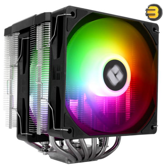 Thermalright Peerless Assassin 120 Digital ARGB CPU Cooler — Dual Tower, 6x 6mm AGHP Heatpipes, 2x 120mm PWM ARGB Fans (1850 RPM, 88.9 CFM), Nickel-Plated Copper Base, Intel LGA1851/1700/1200/115X & AMD AM4/AM5 Compatible Thermalright Peerless Assassin 120 Digital ARGB CPU Cooler — Dual Tower, 6x 6mm AGHP Heatpipes, 2x 120mm PWM ARGB Fans (1850 RPM, 88.9 CFM), Nickel-Plated Copper Base, Intel LGA1851/1700/1200/115X & AMD AM4/AM5 Compatible