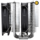 Thermalright Peerless Assassin 120 SE ARGB Dual-Tower CPU Cooler — 6x 6mm AGHP Heatpipes, Dual 120mm TL-C12C-S PWM ARGB Fans, 1550 RPM, 66.17 CFM, 25.6 dBA, Nickel-Plated Pure Copper Base, S-FDB Bearing, Intel LGA115X/1200/1700, AMD AM4/AM5 Compatible