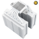 Thermalright Royal Pretor 130 White CPU Cooler — Dual 130mm PWM Fans (2150 RPM, 80.45 CFM), 6x 6mm Heatpipes, Copper Core, Single Tower, 29.4 dBA, S-FDB V2 Bearing, Intel LGA115X/1200/1700/185X/2011/2066 & AMD AM4/AM5 Compatible, 158mm Height Thermalright Royal Pretor 130 White CPU Cooler — Dual 130mm PWM Fans (2150 RPM, 80.45 CFM), 6x 6mm Heatpipes, Copper Core, Single Tower, 29.4 dBA, S-FDB V2 Bearing, Intel LGA115X/1200/1700/185X/2011/2066 & AMD AM4/AM5 Compatible, 158mm Height