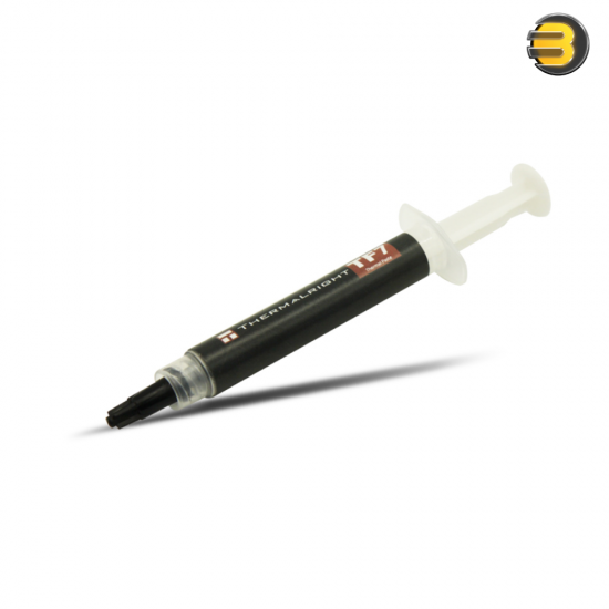 Thermalright TF7 2g Thermal Paste Compound — High-Performance Gray Silicone-Based Thermal Grease, 12.8 W/mK Thermal Conductivity, Low Thermal Impedance <0.01, Non-Conductive, Safe for CPUs & GPUs, Operating Range -150°C to 250°C, Includes Spatula Thermalright TF7 2g Thermal Paste Compound — High-Performance Gray Silicone-Based Thermal Grease, 12.8 W/mK Thermal Conductivity, Low Thermal Impedance <0.01, Non-Conductive, Safe for CPUs & GPUs, Operating Range -150°C to 250°C, Includes Spatula