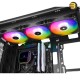 Thermalright Frozen Prism 360 Black ARGB All-in-One Liquid CPU Cooler - 360mm Radiator, Triple 120mm ARGB Fans, Compatible with Intel LGA115X / 1200 / 1700 / 1851 / 2011 / 2011-3 / 2066 & AMD AM4 / AM5 Sockets