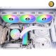 Thermalright Aqua Elite 360 ARGB Black V6 White All-in-One CPU Liquid Cooler - 360mm Radiator, Triple 120mm ARGB Fans, Compatible with Intel LGA115X / 1200 / 1700 / 1851 & AMD AM4 / AM5 Sockets