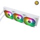 Thermalright Frozen Prism 360 White ARGB All-in-One Liquid CPU Cooler - 360mm Radiator, Triple 120mm ARGB Fans, Compatible with Intel LGA115X / 1200 / 1700 / 1851 / 2011 / 2011-3 / 2066 & AMD AM4 / AM5 Sockets