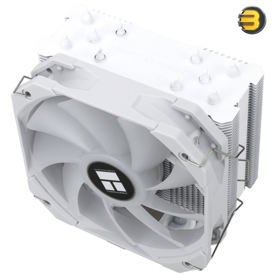 Thermalright Assassin King 120 Mini WHITE ARGB CPU Cooler, 5x 6mm AGHP Heatpipes, 120mm PWM ARGB Fan, Nickel-Plated Copper Base, S-FDB Bearing, 120x46x135mm, Intel LGA115X/1200/1700 & AMD AM4/AM5 Thermalright Assassin King 120 Mini WHITE ARGB CPU Cooler, 5x 6mm AGHP Heatpipes, 120mm PWM ARGB Fan, Nickel-Plated Copper Base, S-FDB Bearing, 120x46x135mm, Intel LGA115X/1200/1700 & AMD AM4/AM5