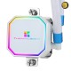 Thermalright Frozen Prism 360 White ARGB All-in-One Liquid CPU Cooler - 360mm Radiator, Triple 120mm ARGB Fans, Compatible with Intel LGA115X / 1200 / 1700 / 1851 / 2011 / 2011-3 / 2066 & AMD AM4 / AM5 Sockets