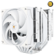 Thermalright Royal Pretor 130 White CPU Cooler — Dual 130mm PWM Fans (2150 RPM, 80.45 CFM), 6x 6mm Heatpipes, Copper Core, Single Tower, 29.4 dBA, S-FDB V2 Bearing, Intel LGA115X/1200/1700/185X/2011/2066 & AMD AM4/AM5 Compatible, 158mm Height Thermalright Royal Pretor 130 White CPU Cooler — Dual 130mm PWM Fans (2150 RPM, 80.45 CFM), 6x 6mm Heatpipes, Copper Core, Single Tower, 29.4 dBA, S-FDB V2 Bearing, Intel LGA115X/1200/1700/185X/2011/2066 & AMD AM4/AM5 Compatible, 158mm Height