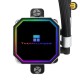 Thermalright Frozen Prism 360 Black ARGB All-in-One Liquid CPU Cooler - 360mm Radiator, Triple 120mm ARGB Fans, Compatible with Intel LGA115X / 1200 / 1700 / 1851 / 2011 / 2011-3 / 2066 & AMD AM4 / AM5 Sockets