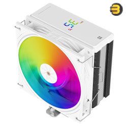Thermalright Assassin X 120 R Digital ARGB WHITE – 120mm CPU Air Cooler with Temp Display