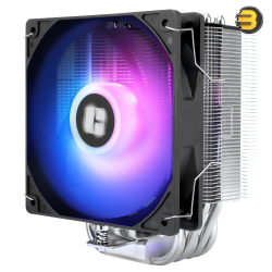 Thermalright Burst Assassin 120 SE ARGB CPU Cooler — Single Tower, 6x 6mm Heatpipes, 120mm PWM ARGB Fan, 1550 RPM, 66 CFM, S-FDB Bearing, Nickel-Plated Copper Base, Intel LGA115X/1200/1700 & AMD AM4/AM5