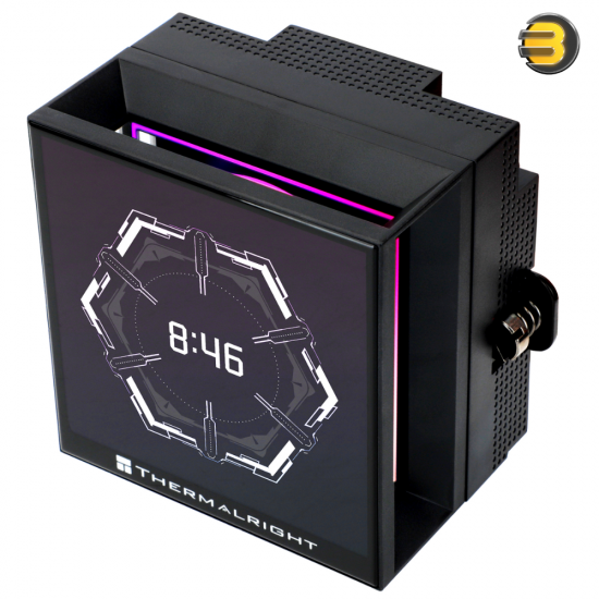 Thermalright Hyper Vision 360 ARGB BLACK AIO Liquid CPU Cooler — 360mm Aluminum Radiator, 3x 120mm TL-K12 PWM ARGB Fans (2150 RPM, 69 CFM), 6400 RPM Pump, IPS 3.95" 480x480 LCD Display, S-FDB V2 Bearing, Intel LGA1700/1200/115X/AMD AM4/AM5 Thermalright Hyper Vision 360 ARGB BLACK AIO Liquid CPU Cooler — 360mm Aluminum Radiator, 3x 120mm TL-K12 PWM ARGB Fans (2150 RPM, 69 CFM), 6400 RPM Pump, IPS 3.95" 480x480 LCD Display, S-FDB V2 Bearing, Intel LGA1700/1200/115X/AMD AM4/AM5