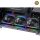 Thermalright TL-M12QR X3 3-pack bundle of 120mm ARGB PWM case fans with S-FDB bearing, 47.6 CFM airflow and daisy-chain cables