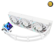 Thermalright Elite Vision 360 White ARGB AIO Liquid CPU Cooler — 360mm Aluminum Radiator, 3x 120mm PWM ARGB Fans (2150 RPM, 69 CFM), Magnetic IPS LCD Display, S-FDB V2 Bearings, Intel LGA1851/1700, AMD AM5 Compatible