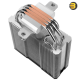 Thermalright Assassin X 120 R Digital ARGB BLACK CPU Cooler Thermalright Assassin X 120 R Digital ARGB BLACK 120mm CPU air cooler with 4 direct-touch copper heatpipes, real-time temperature digital display and TL-P12-S PWM fan
