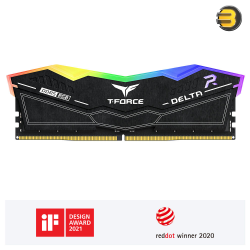 T-FORCE DELTA RGB DDR5 16GB Single Module – 6000MHz CL38 1.25V T-FORCE DELTA RGB DDR5 16GB Single Module – 6000MHz CL38 1.25V