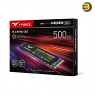 TEAMGROUP T-Force CARDEA Zero Z44L 500GB — Support SLC Cache - PCIe Gen4x4 M.2 2280 - Read/Write 3,300/2,700 MB/s - TM8FPL500G0C127