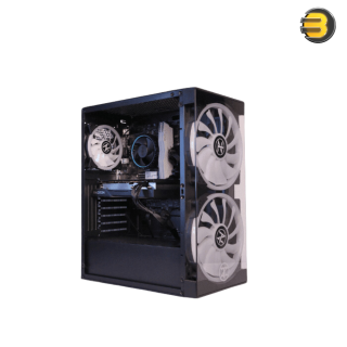 Case Technozone C-500 With 3RGB FAN + PSU 600W Case Technozone C-500 With 3RGB FAN + PSU 600W