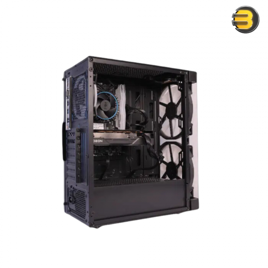 Case Technozone C-500 With 3RGB FAN + PSU 600W